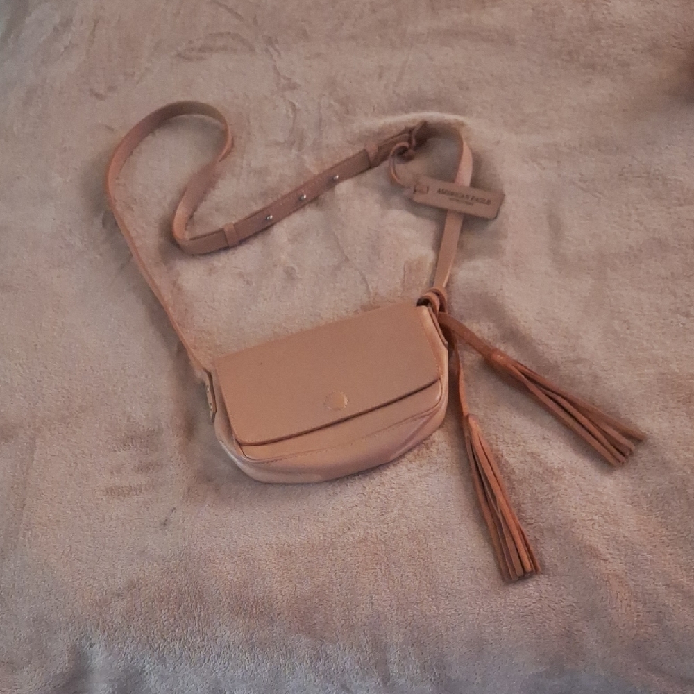 American Eagle Leather Purse